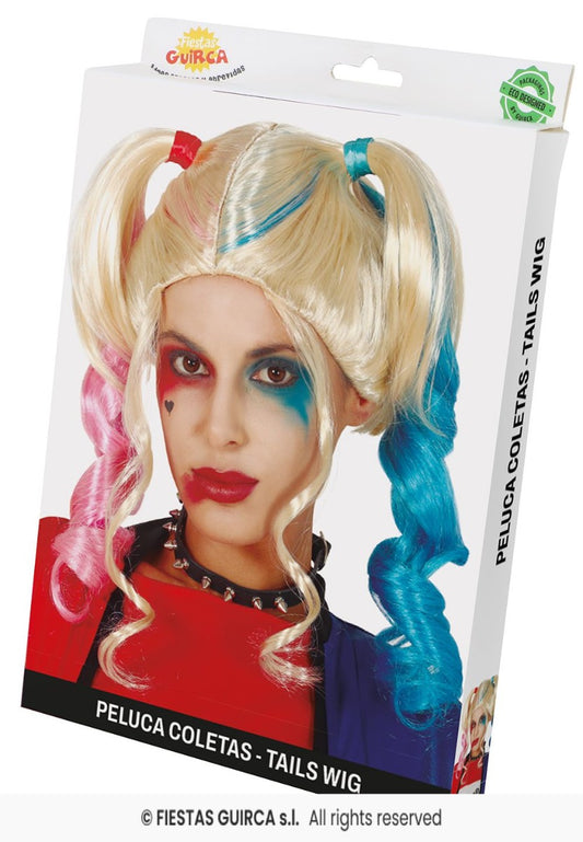 parrucca Harley Quinn