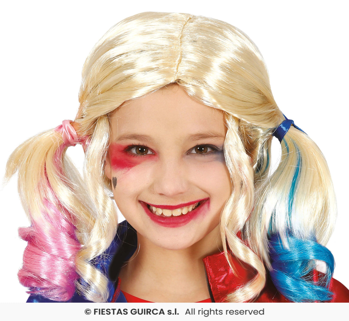 parrucca bambina harley quinn