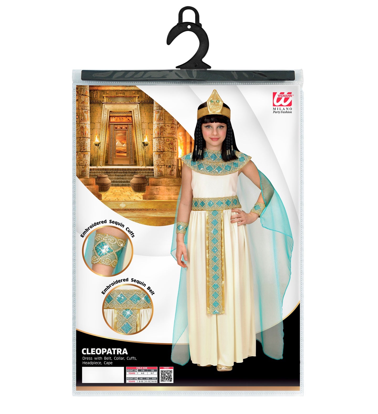 costume Cleopatra bambina