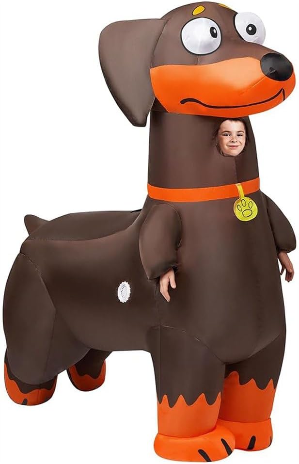 Costume Gonfiabile Adulto Cane Bassotto