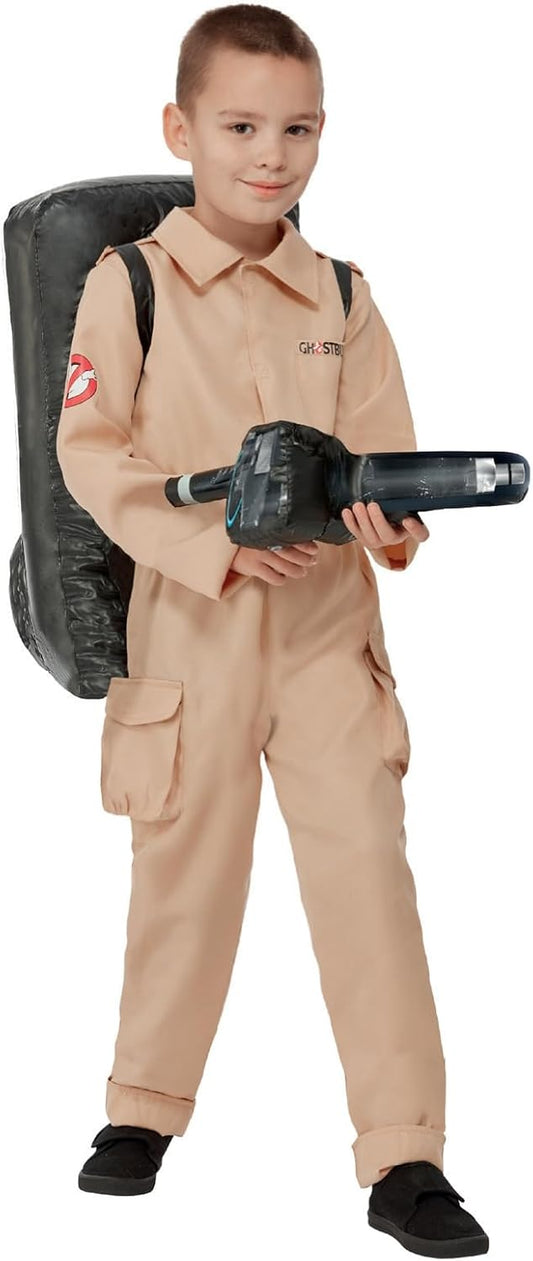 Costume Ghostbusters Acchiappafantasmi Originale Unisex 163 cm Tuta e zaino gonfiabile Halloween