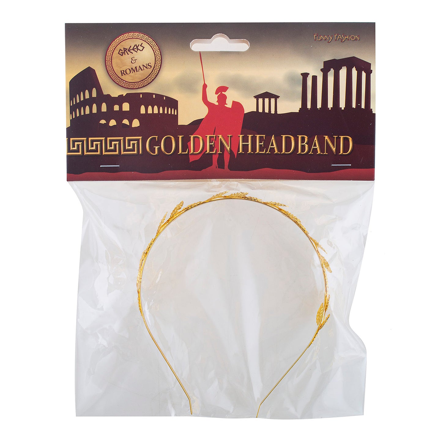 fascia foglie alloro dorate