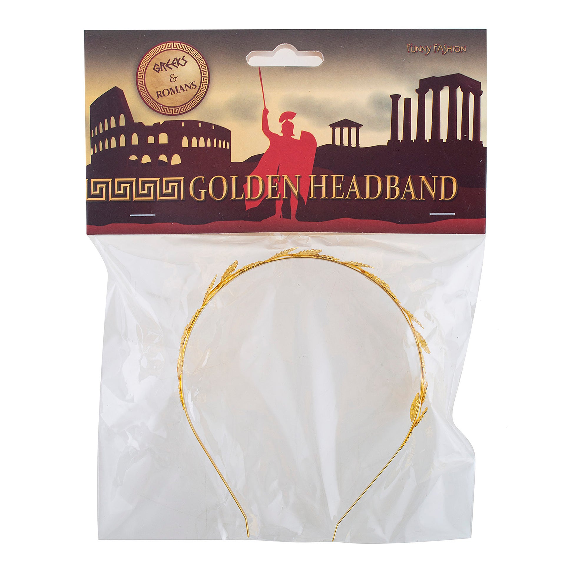 fascia foglie alloro dorate