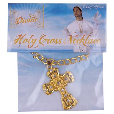 collana croce carnevale