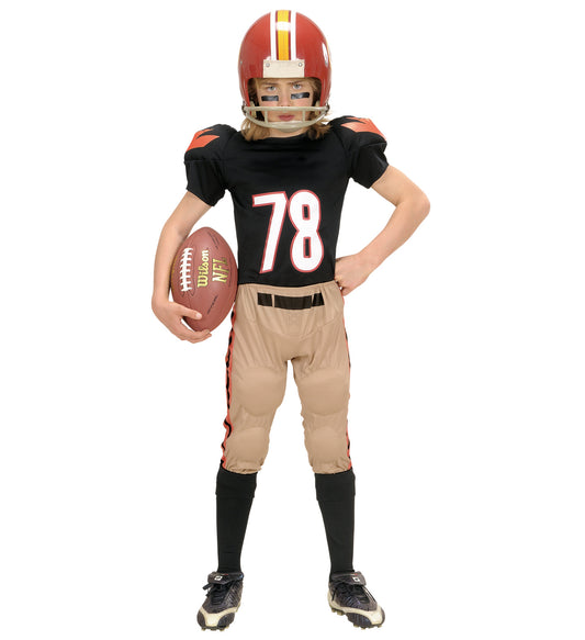 costume giocatore football americano