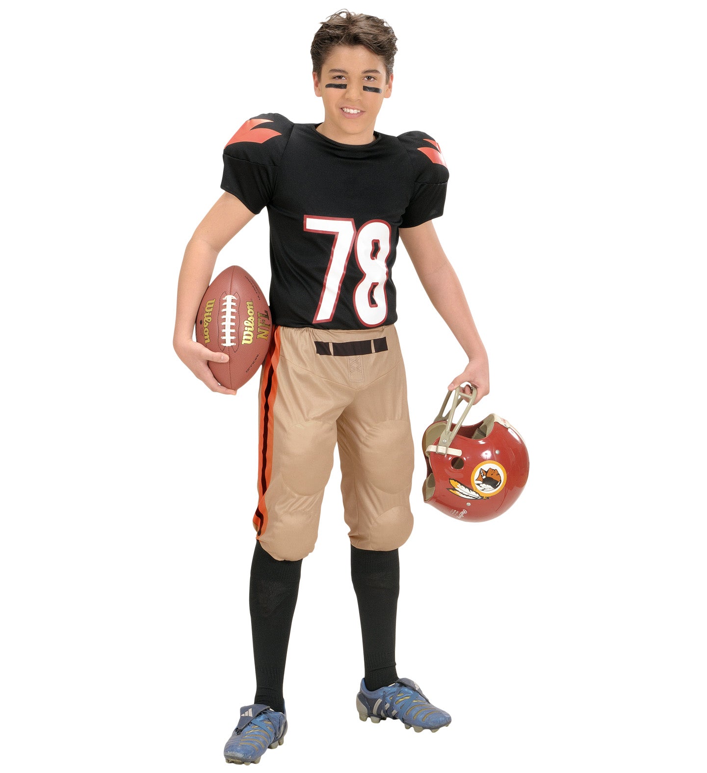 costume giocatore football americano