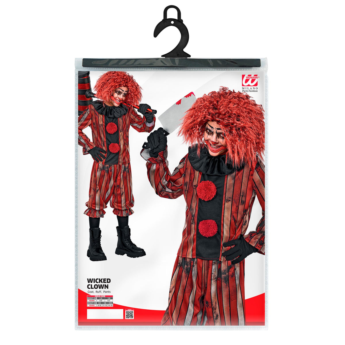 Costume Bambino Clown Horror It Halloween
