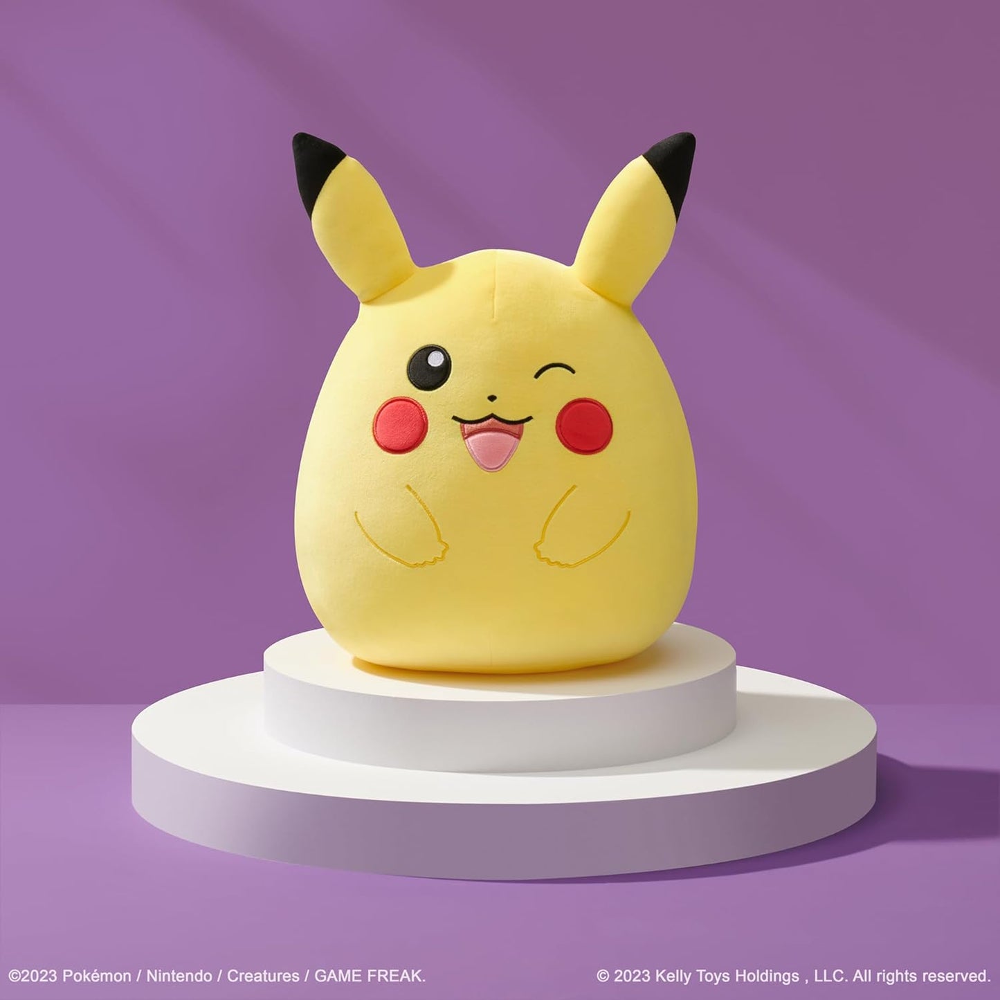 Peluche Pikachu Squishmallows Originale Pokemon 40cm