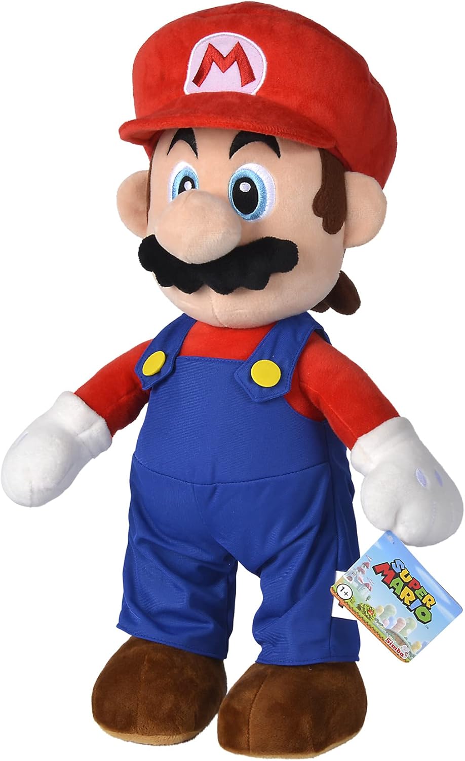 Peluche Super Mario Jumbo Originale Nintendo 50cm
