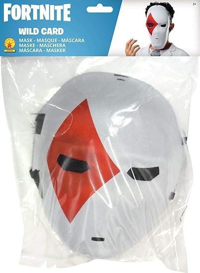 Maschera Wild Card Originale Fortnite Taglia Unica Bambino Epic Games Ragazzo