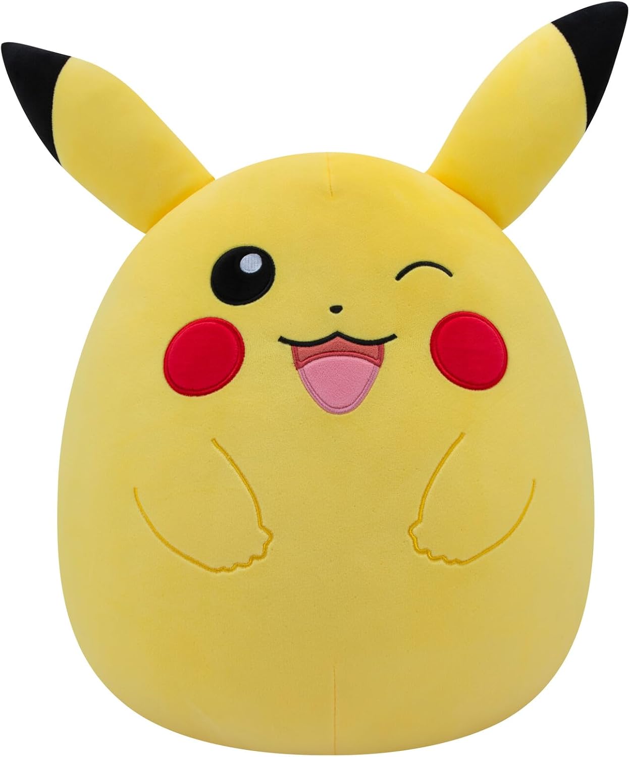 Peluche Pikachu Squishmallows Originale Pokemon 40cm
