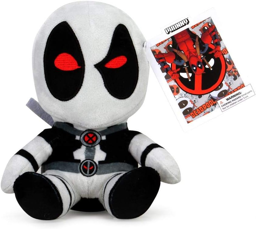 Peluche Deadpool X Force Bianco Originale Marvel 33cm