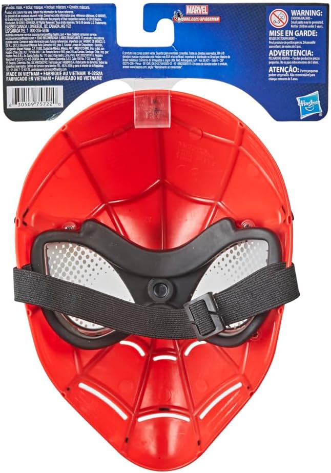 Maschera Deluxe Spiderman Supereroe Originale Marvel