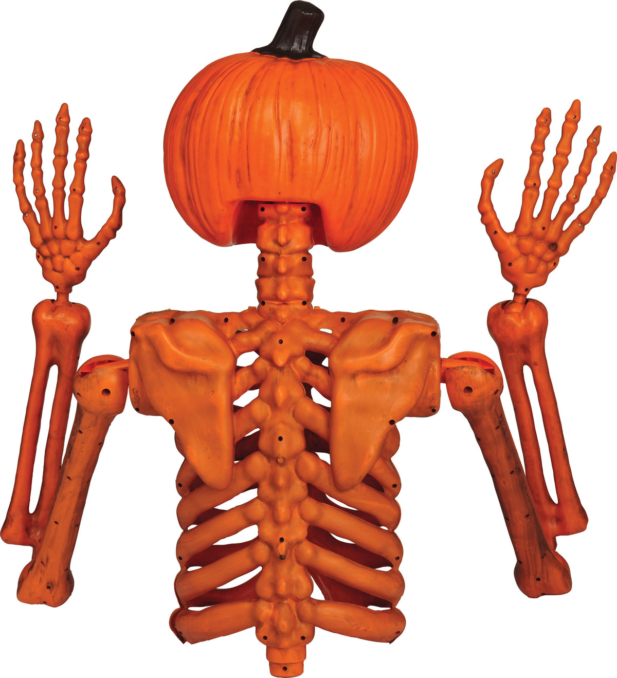 Busto Zucca Scheletro Gigante Horror Prop da Esterno Alto 1,20m