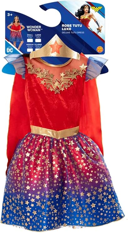 Costume Wonder Woman Deluxe Bambina