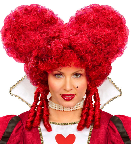 parrucca rossa regina di cuori