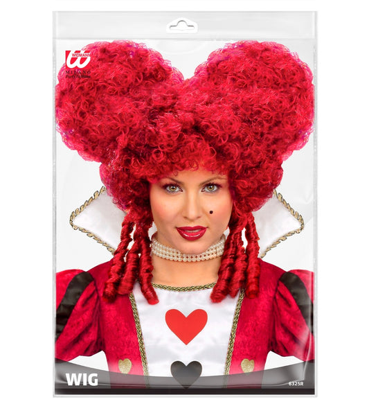 parrucca rossa regina di cuori