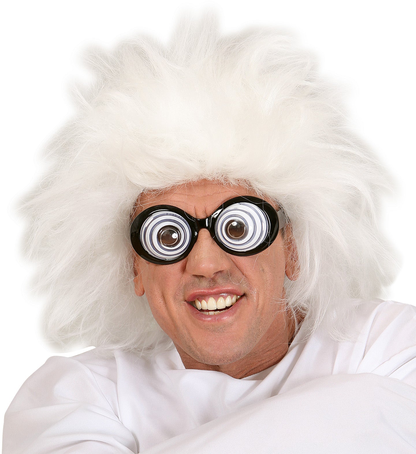 parrucca scienziato pazzo