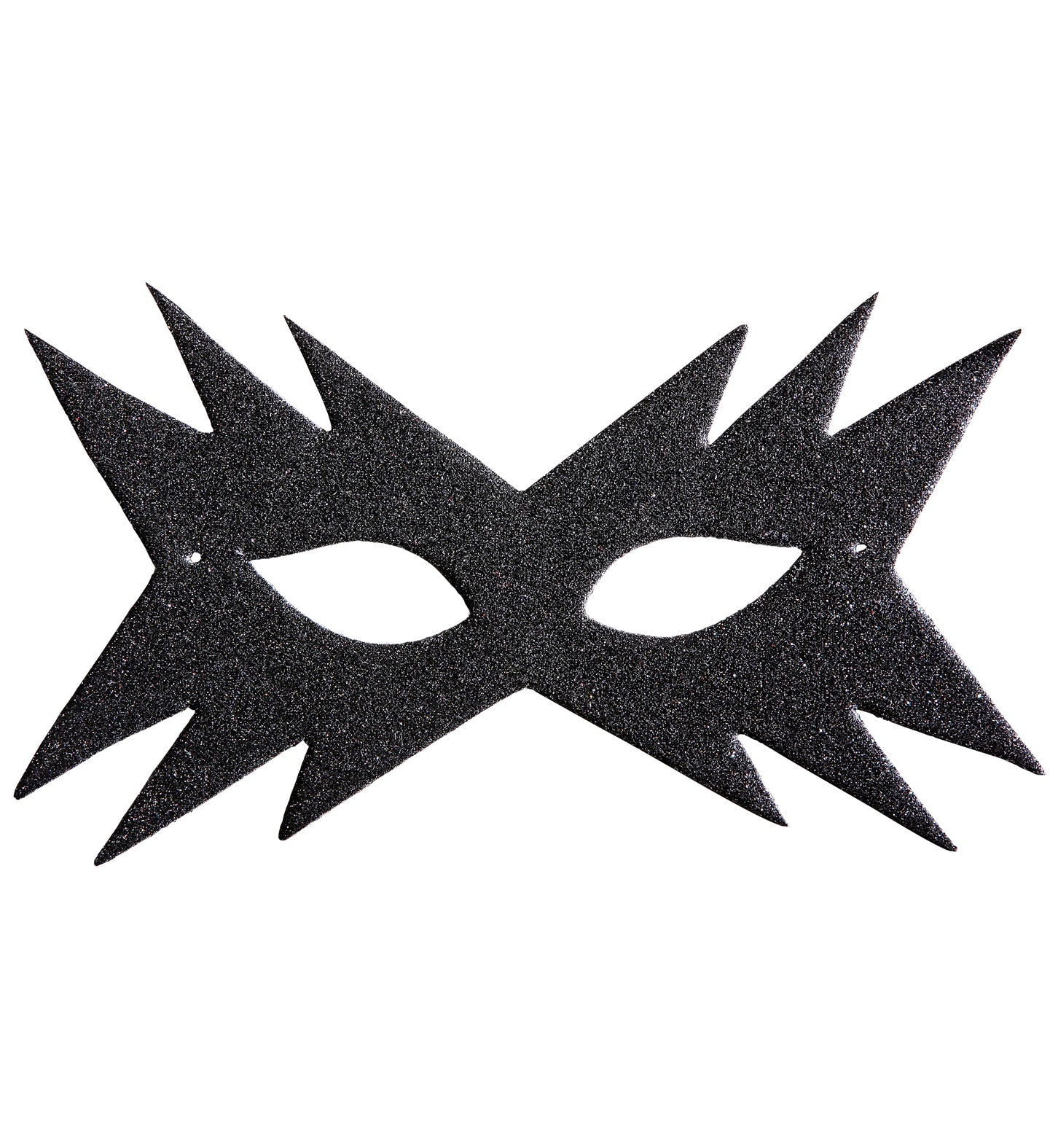 maschera domino glitter