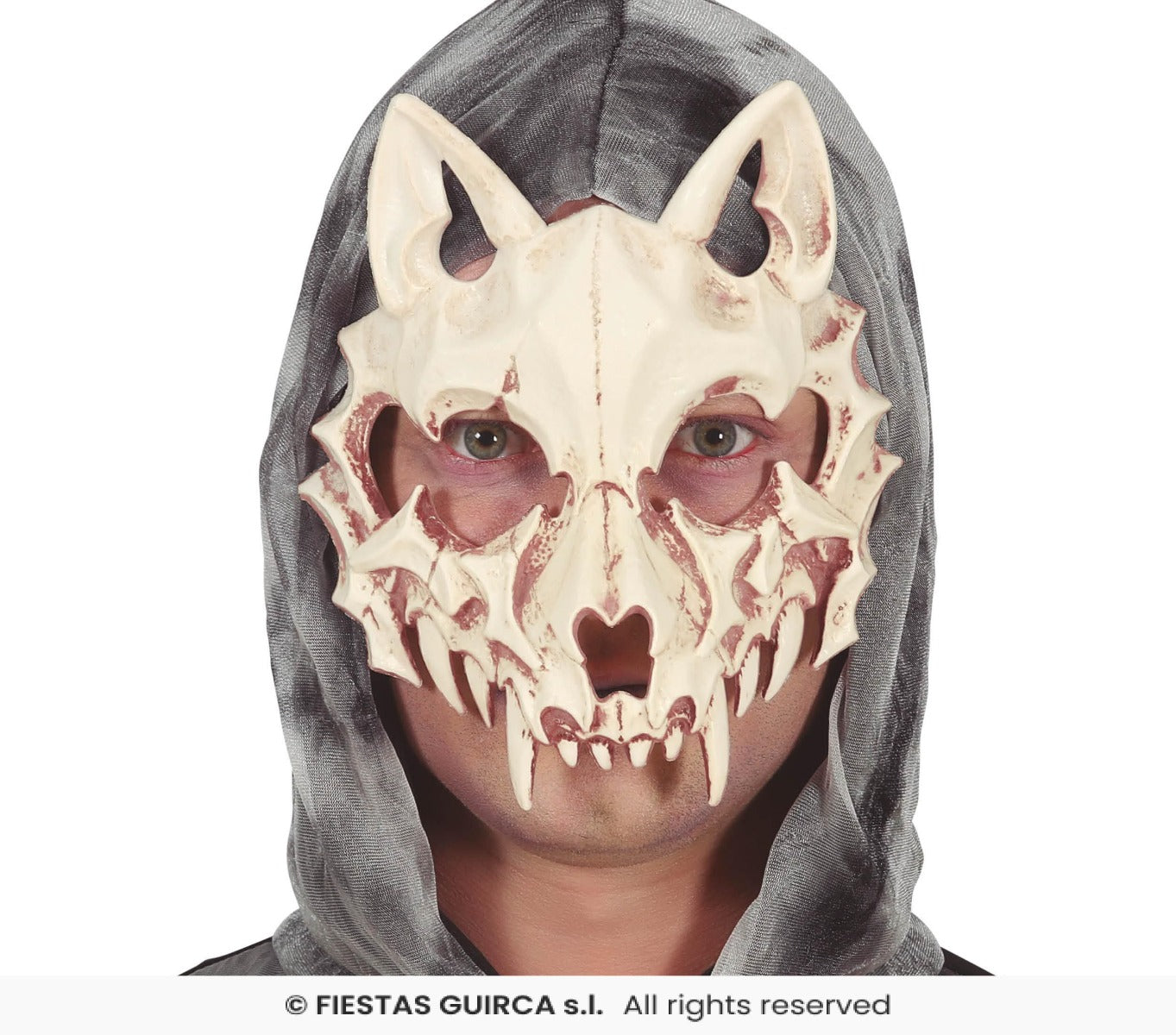 Maschera Scheletro Gatto