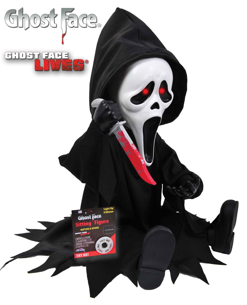 Scream Ghost Face con effetti speciali