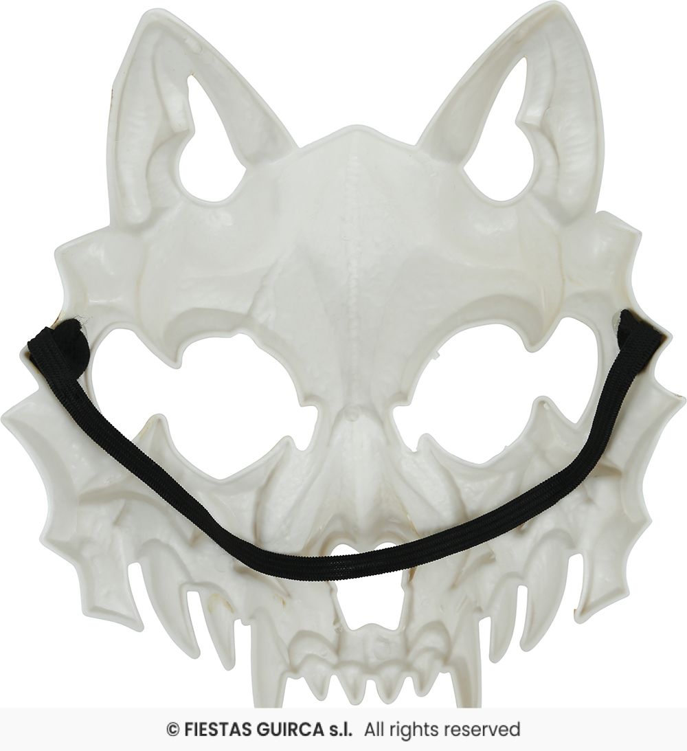 Maschera Scheletro Gatto