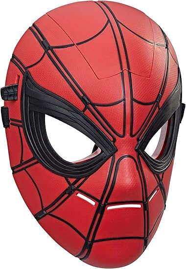 Maschera Deluxe Iron Spiderman con Occhi Led Luminosi Originale Marvel