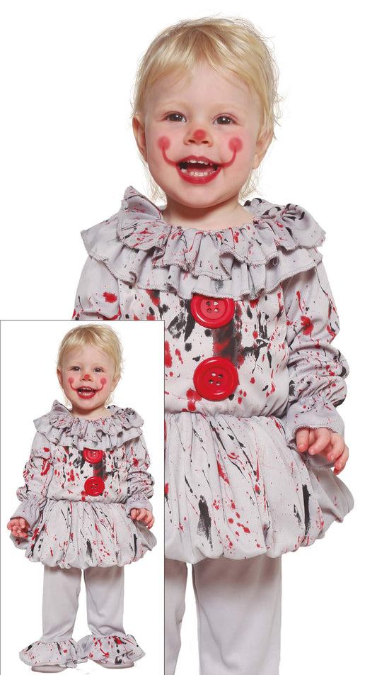 Costume Clown con Pantalone e Vestito 1
