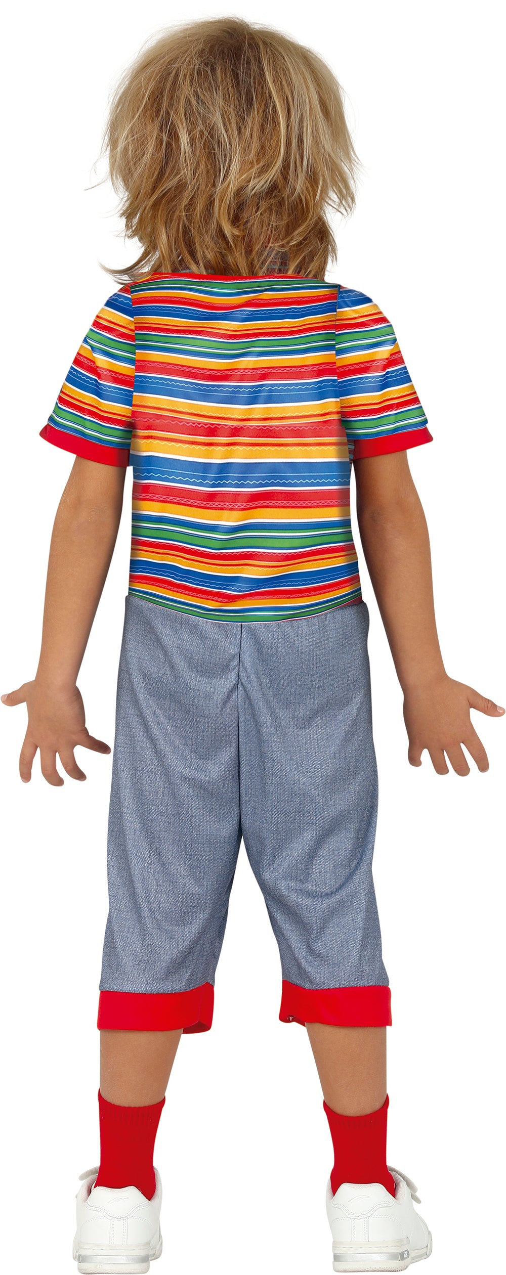 Costume Chucky Bambino Unisex Bambola Assassina Cinema Horrora  4