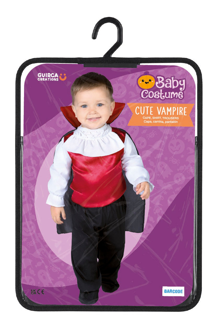 Costume Vampiretta con Camisa, Capa e Pantalon 4