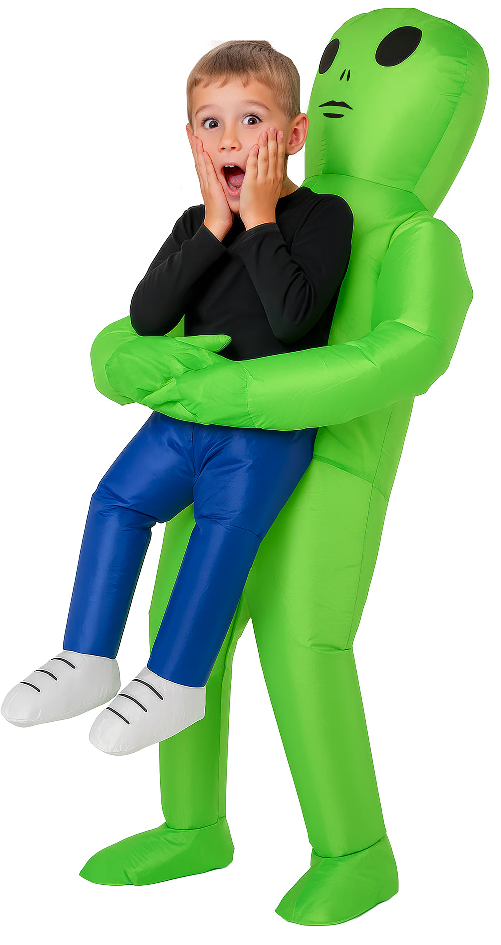 Costume Alien Gonfiabile con Traje e Ventilatore 3