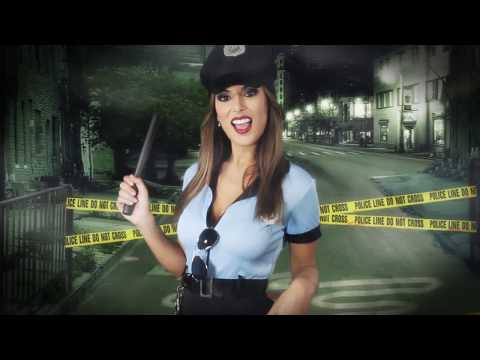 Costume Polizia con Cinturone, Gorra e Vestito 2