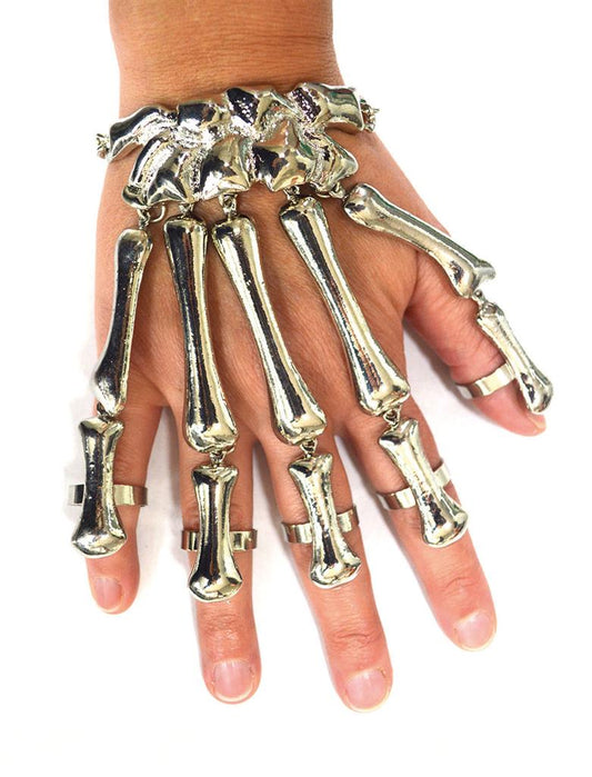 Bracciale guanto metallo