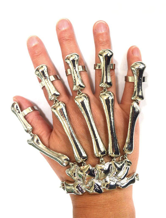 Bracciale guanto metallo