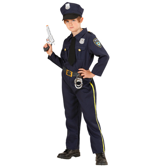 costume poliziotto bambini completo