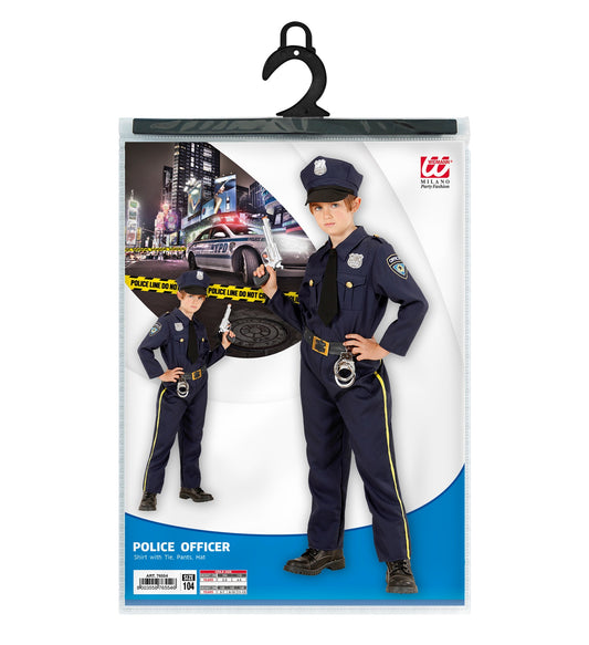 costume poliziotto bambini completo
