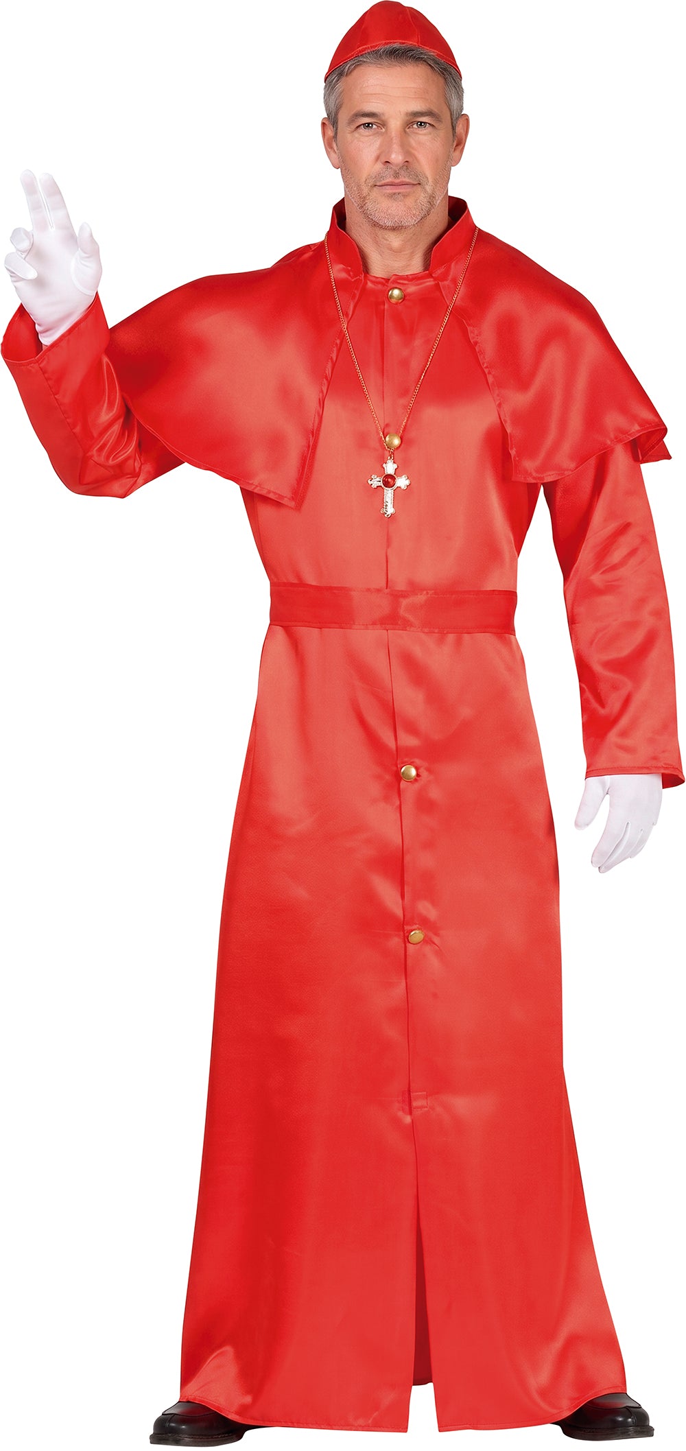 Costume Cardinale con Capa, Faja, Solideo e Sotana 3