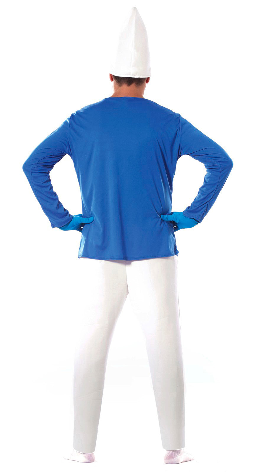 Costume Nano blu con Camiseta, Gorro e Pantalon 4