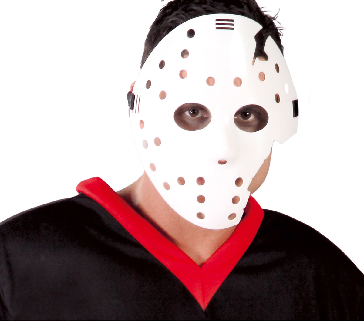 Costume Uomo Jason Adulto Hockey Con Maschera Rigida Venerdi 13