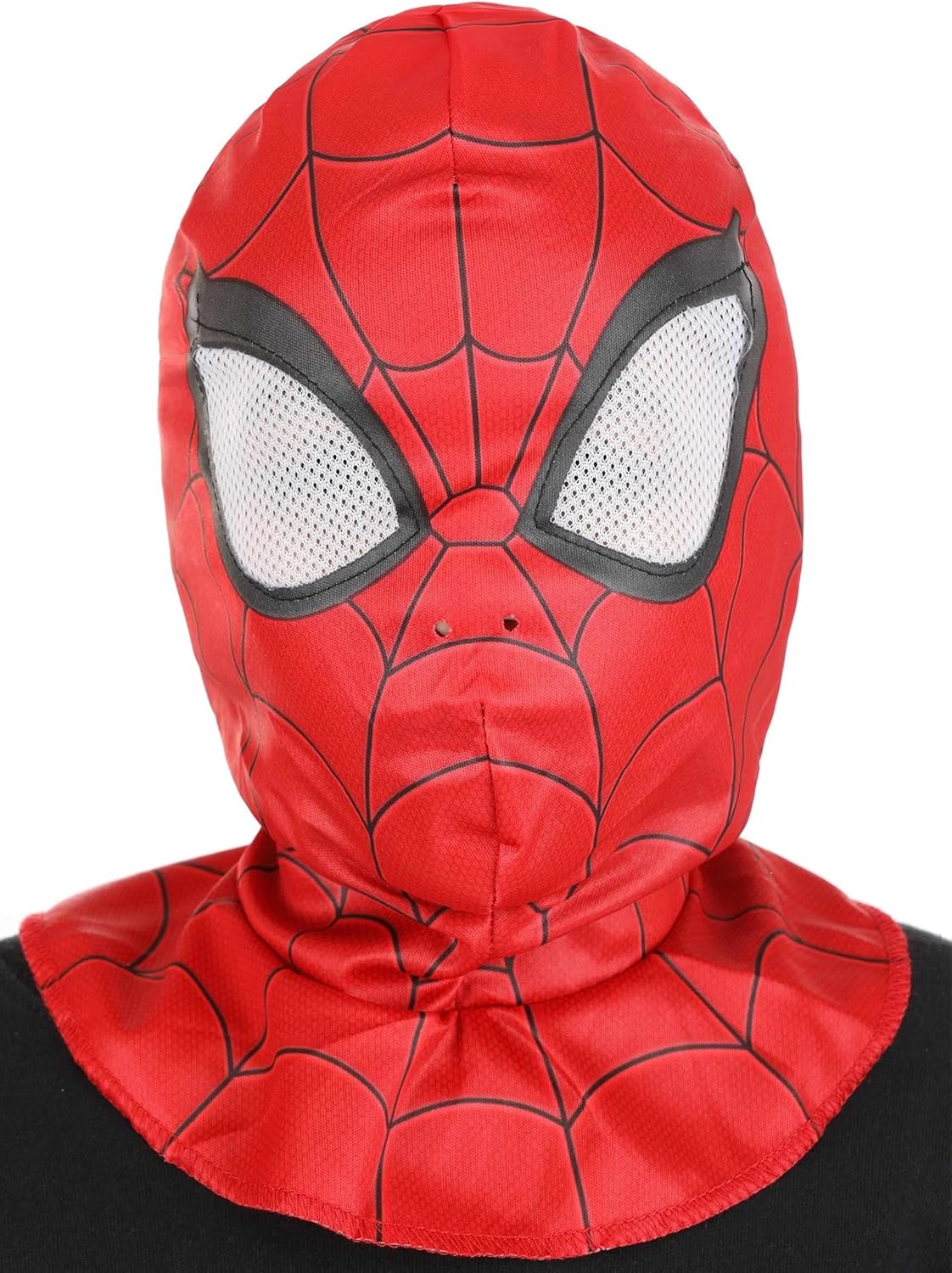 Maschera Spiderman Originale Supereroe Marvel in Stoffa Bambino