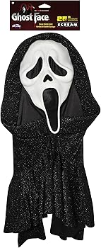 Maschera in Lattice 25° Anniversario Film Scream con Cappuccio Originale Ghost Face