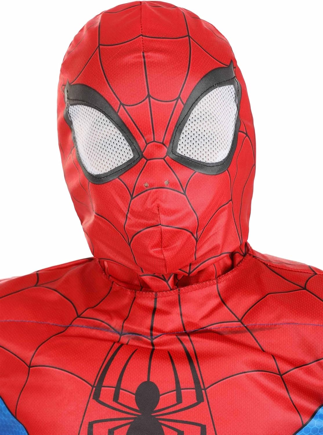 Maschera Spiderman Originale Supereroe Marvel in Stoffa Bambino