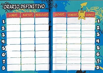 Diario Pokemon Agenda Scuola Originale Nintendo 21x15