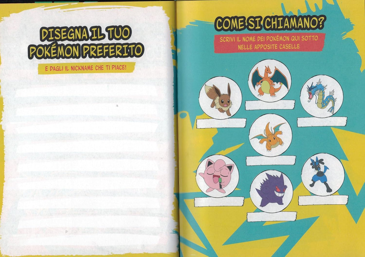 Diario Pokemon Agenda Scuola Originale Nintendo 21x15