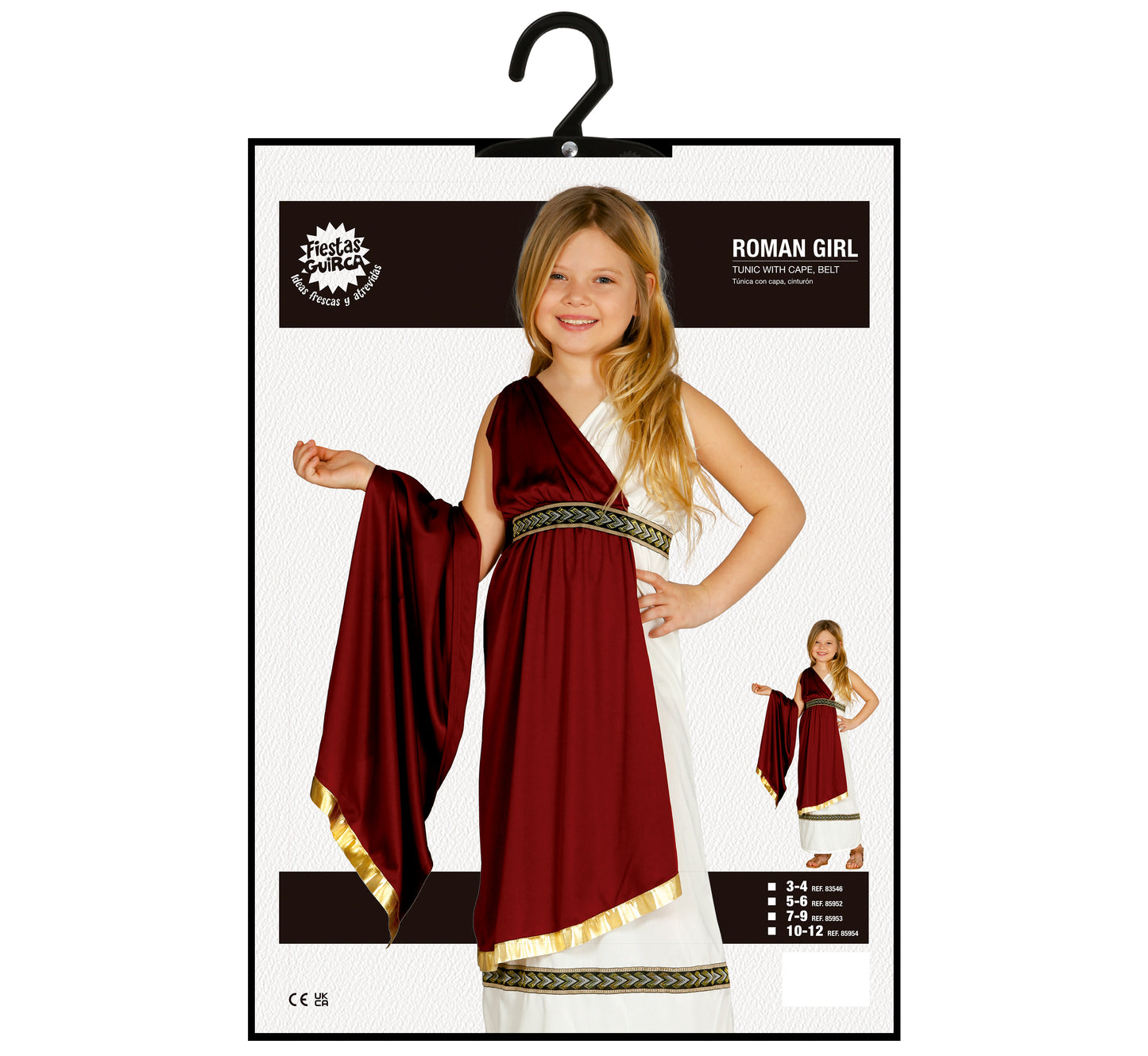 Costume Romana con Cinturone e Tunica 5