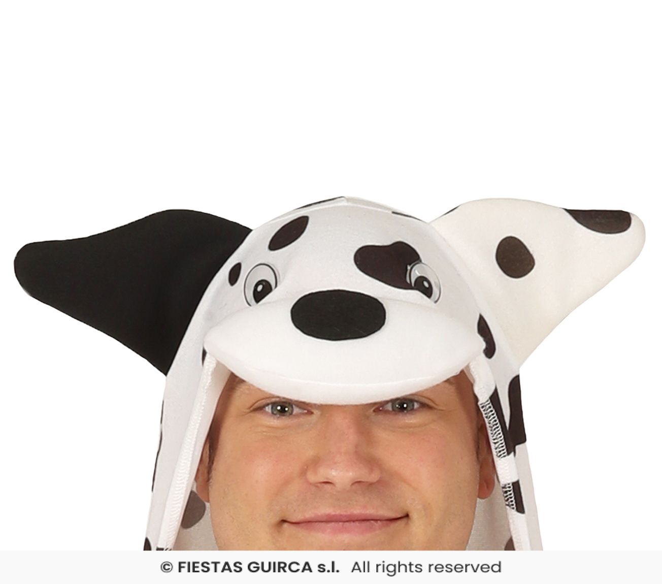 Costume Dalmata Peluche Pigiama Cane di Crudelia Demon La Carica dei 101 Unisex
