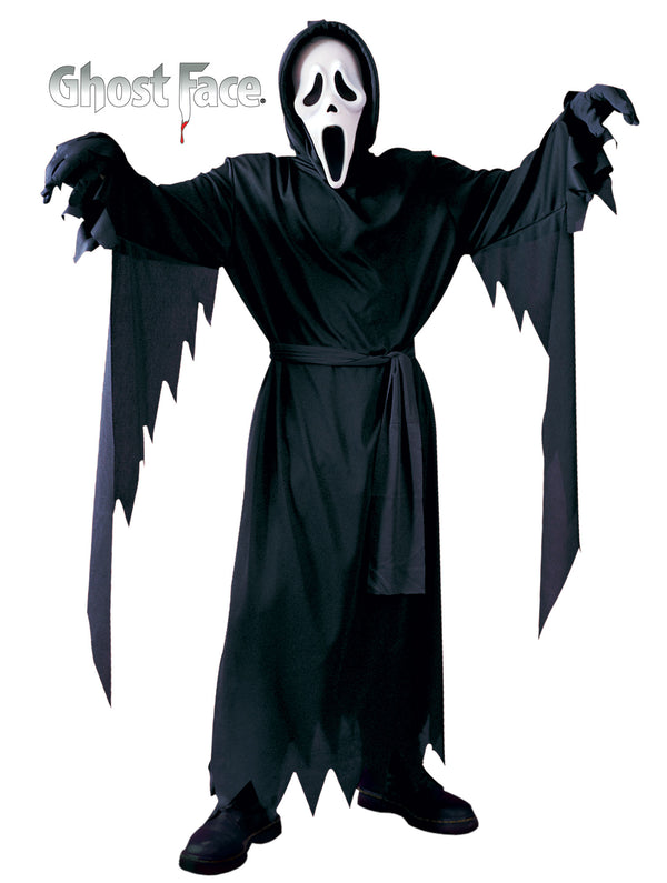 Costume Bambino Ghost Face Originale Classico Completo Scream Halloween