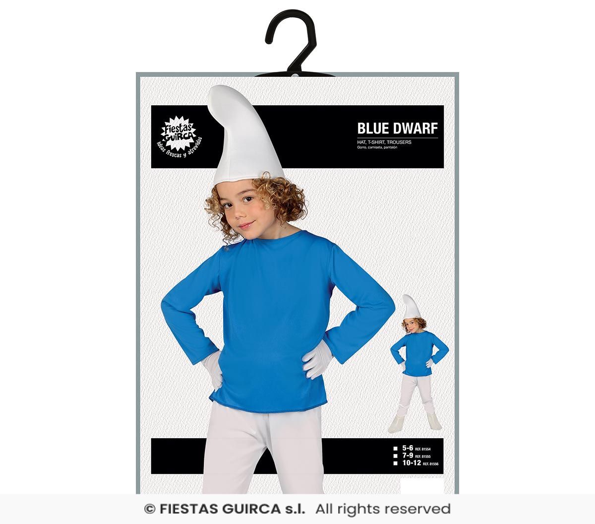 costume puffo bambino