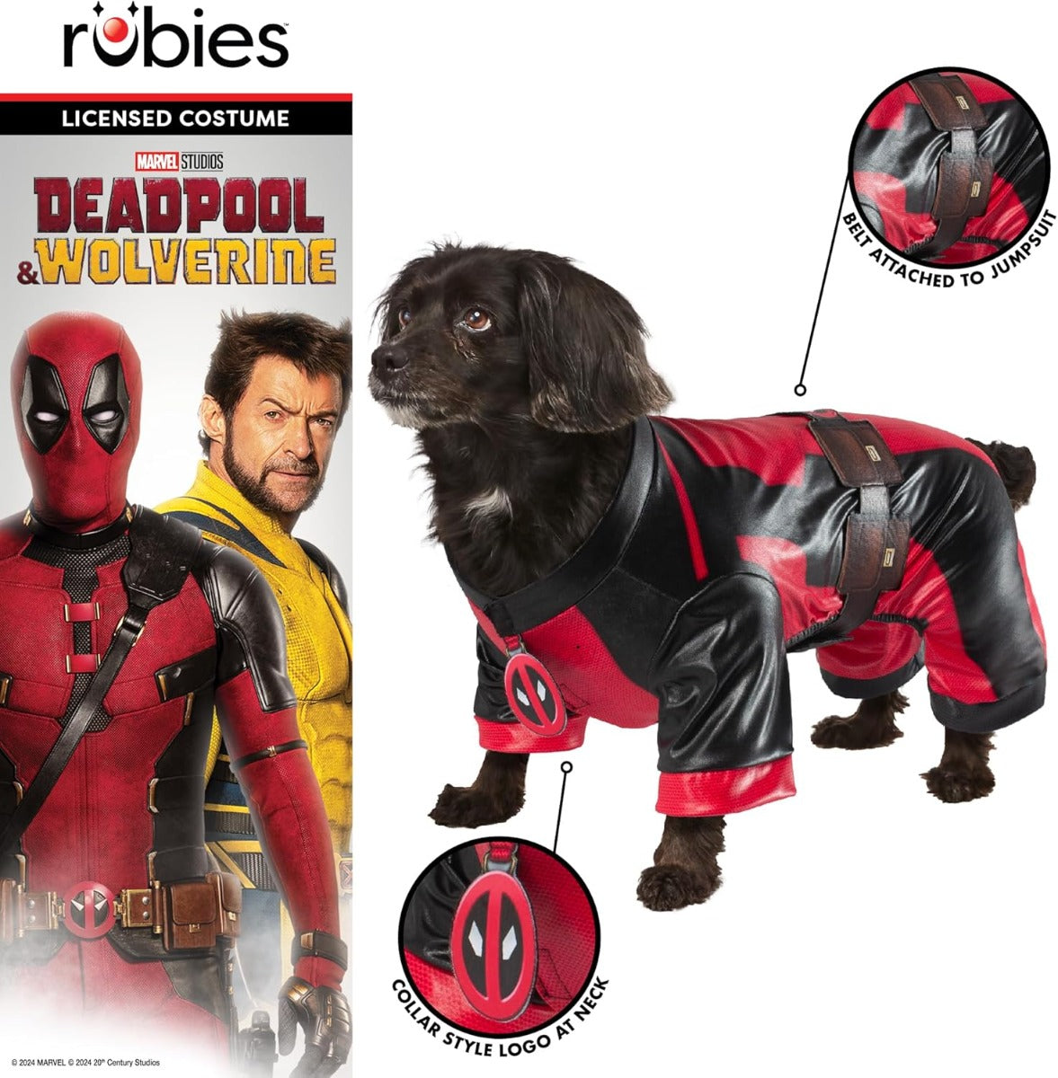 costume Deadpool per cani
