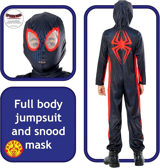 Costume Spiderman Miles Morales Spiderverse Classic Bambino Originale